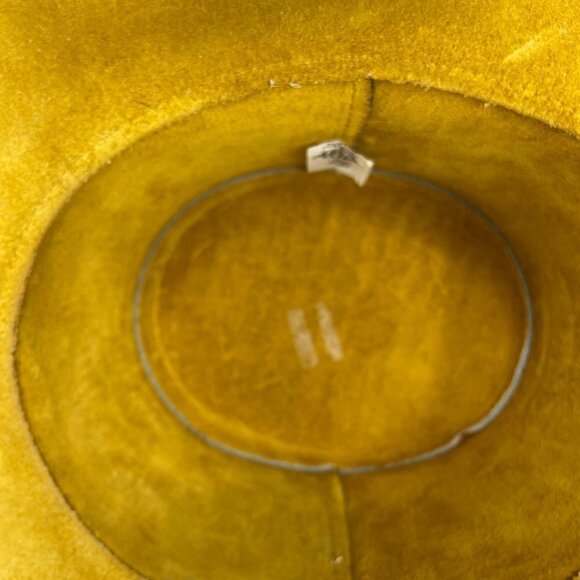 VINTAGE | Skully\'s by Henschel Western Tan Leather Hat main image 6